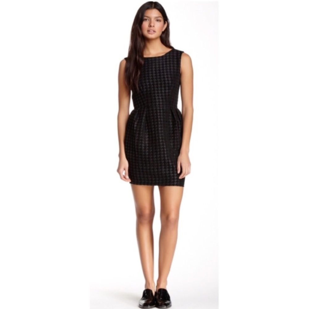 American Apparel LBD Houndstooth EUC!